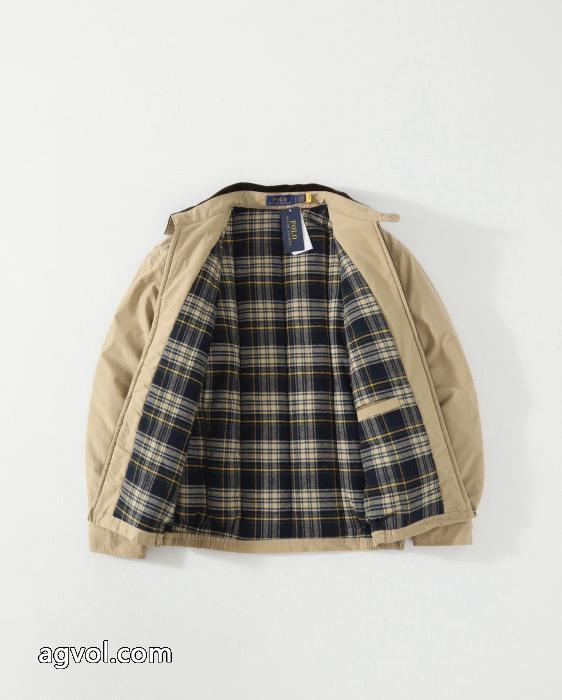 Ralph Lauren/ラフローレンコーデュロイ開襟ファスナーコットンジャケットジャケット_0_3