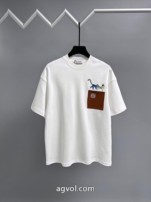 スーパー コピー 通販 優良LOEWE在庫セール2025即旬な装いに半袖Tシャツ_0_4