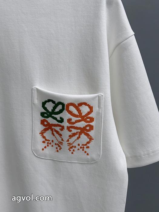 LOEWEブランド 偽物半袖Tシャツ今年の秋冬先行販売新作早い者勝ち_0_1