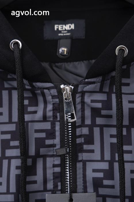 fendi25秋冬新作オールドフラワーパッチワークコート_0_3