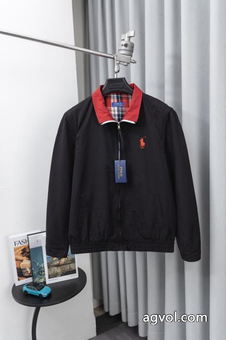 ポロ ラルフローレン Polo Ralph Lauren刺繍の両面にオールドマネー風ジャケット_0_4