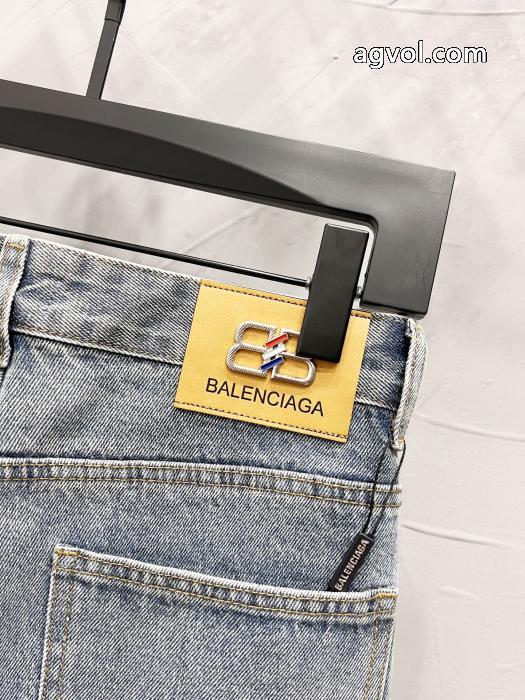 バレンシアガ balenciagaストレートジーンズは男女同型_0_2