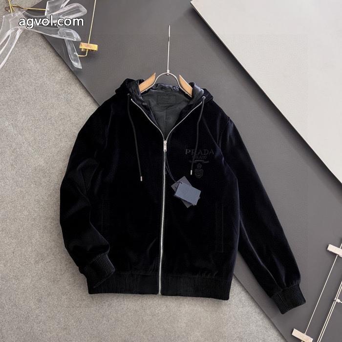 Pradプロフェッショナルカスタムベルベット生地キャップジャケット_0_3