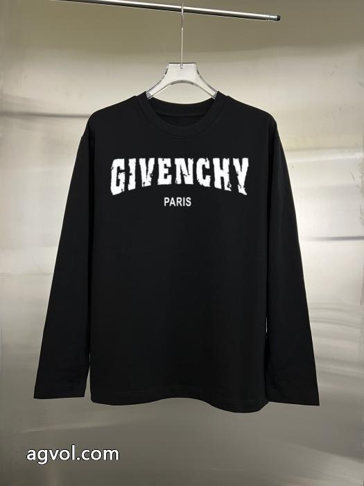 ブランド 激安送料込み 希少品上質な素材GIVENCHY長袖Tシャツ_0_2