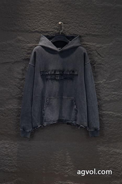 限定生産品今季のトレンド人気新作旧新刺繍連帽衛衣パーカーbalenciaga_0_0