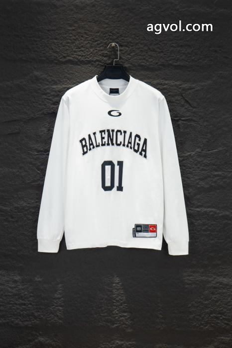 balenciagaユニホーム長袖Tシャツ新作限定お早めに着心地のいいブランド 通販 激安_0_0