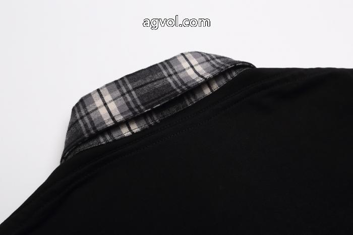 バレンシアガ balenciaga2025FW新作チェックフランネルカップルカジュアルシャツ長袖_0_2