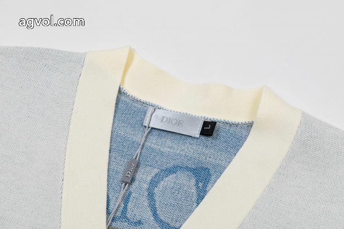 ディオールDiOr 25 ss冬の新作カーディガン定番刺繍アルファベット_0_2