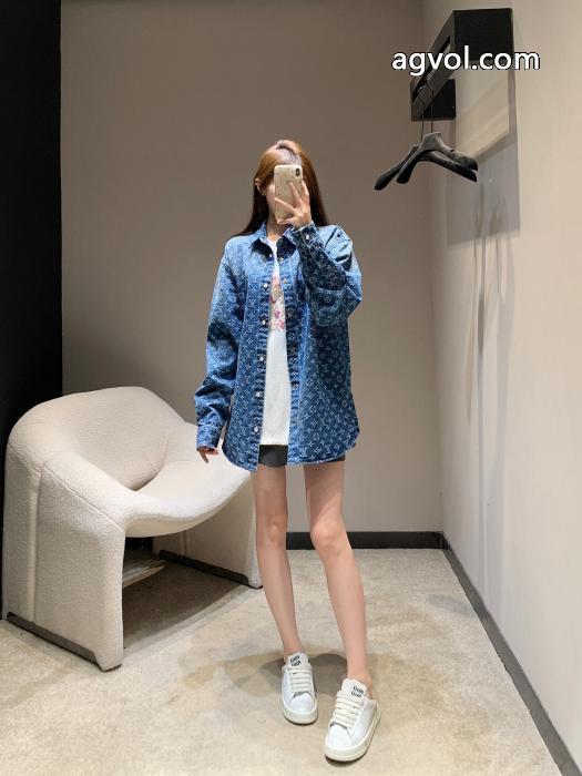 北欧ブランド着心地良くデニムシャツコート激安 通販 ブランドLOUIS VUITTON_0_3
