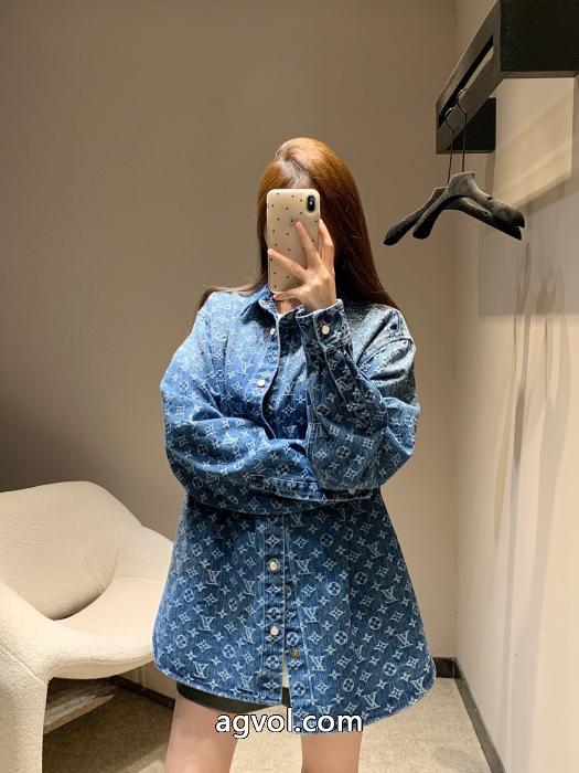 北欧ブランド着心地良くデニムシャツコート激安 通販 ブランドLOUIS VUITTON_0_4