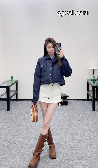 MiuMiu 2015爆売れ秋冬ダウンコットンジャケット_0_0