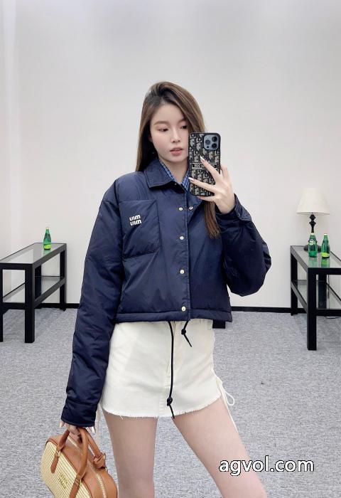 MiuMiu 2015爆売れ秋冬ダウンコットンジャケット_0_1