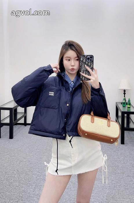 MiuMiu 2015爆売れ秋冬ダウンコットンジャケット_0_2