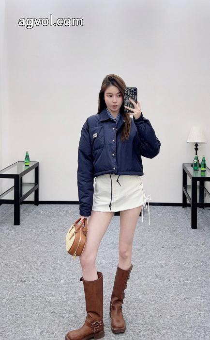 MiuMiu 2015爆売れ秋冬ダウンコットンジャケット_0_3