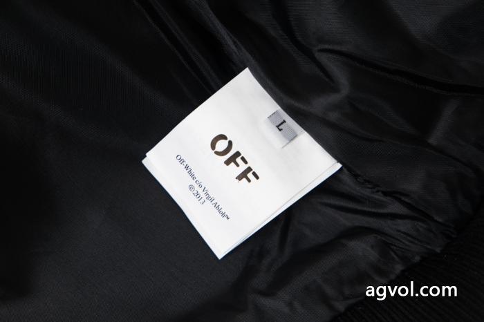 Off-Whiteオフホワイト・クラシック矢印野球ウェアコート_0_4