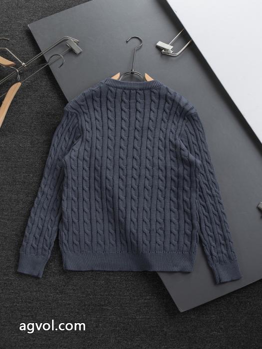LOEWE高バージョン胸元トーテムロゴ刺繍プルオーバーニットセーター_0_0