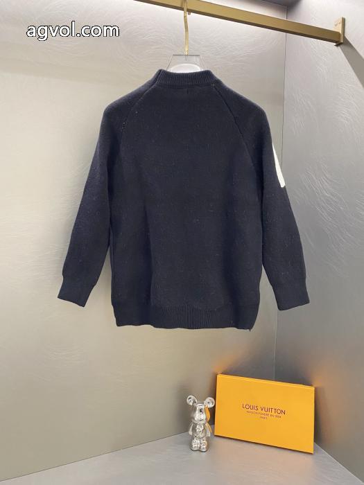 Evisu Seagull Knit連名福神丸首ビッグMニットセーター_0_3