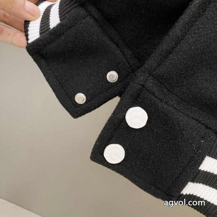 LVブラックオズの魔法使いが走る万針刺繍タオル刺繍野球服ジャケット_0_3