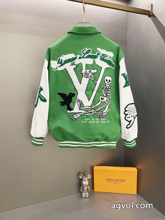 LVオズの魔法使いのショーモデル万針刺繍タオル刺繍野球服ジャケット_0_1