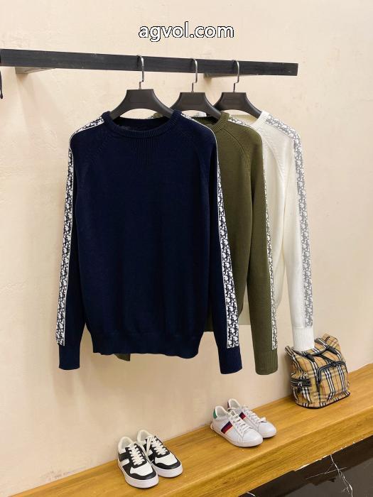 diorクラシックシンプルエアリーカーディガンベーシックニット_0_4