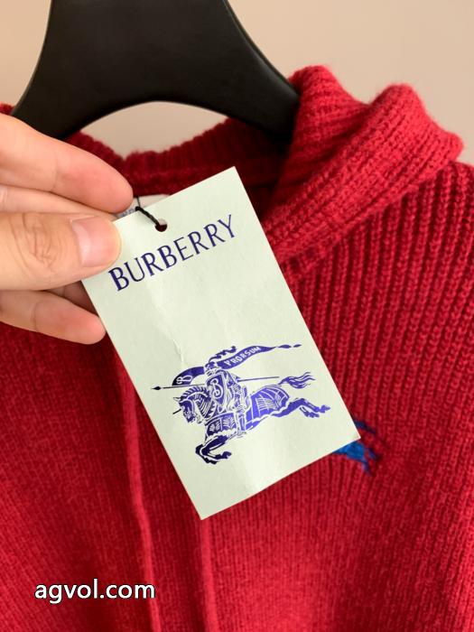 通販 ブランドキャップ付きセーター販路限定モデルクラシックな雰囲気のトップスBURBERRY_0_1