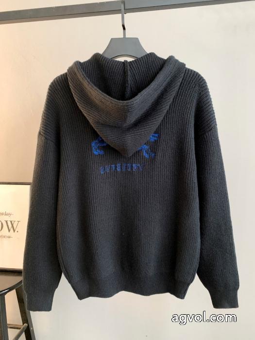 通販 ブランドキャップ付きセーター販路限定モデルクラシックな雰囲気のトップスBURBERRY_0_5