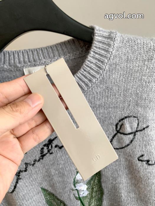 DIOR定番オールインワンチュールジャカードラウンドネックセーター_0_1