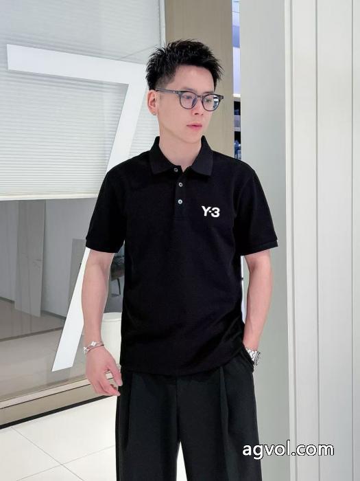 抜け感や着心地重視超稀少Y-3ブランド コピー半袖poloTシャツ_0_1