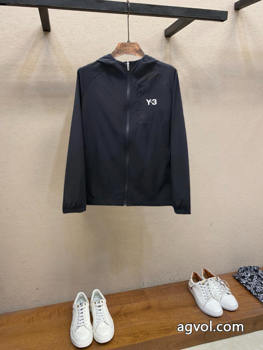 Y-3新作薄手ジャケット日焼け止めコート_0_0