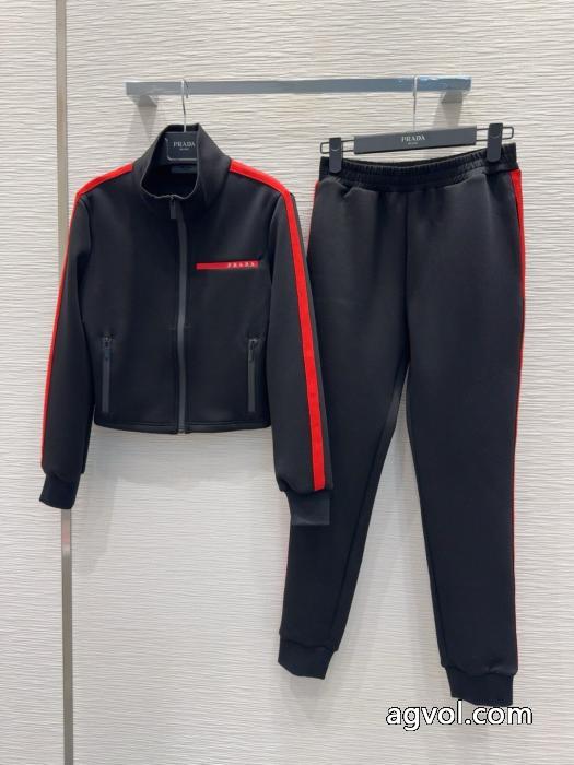 PRADA春秋新型高品質カジュアルスポーツスーツ女性 site: SML_0_0