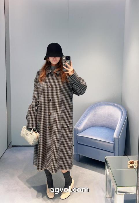秋冬季節限定適度な光沢感がありトレンチコートブランド コピー ショップMIUMIU_0_0