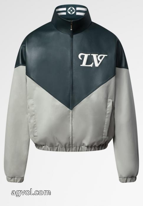 LOUIS VUITTON新作ブレンドレザージャージジャケット_0_3
