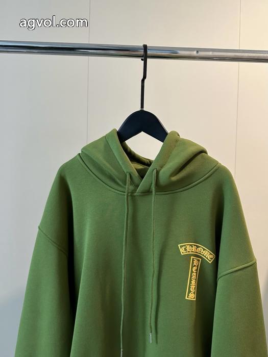 Chrome Hearts 25 SS限定フォレストグリーンのギャザーパーカー_0_2