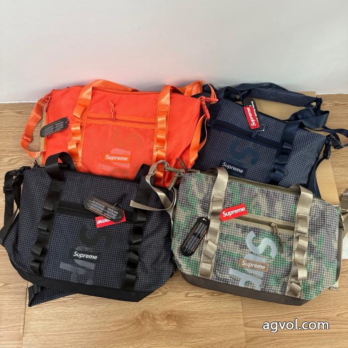 Supremeアルファベットトートバッグ斜めショルダーバッグチェック柄ショルダーバッグ_0_0