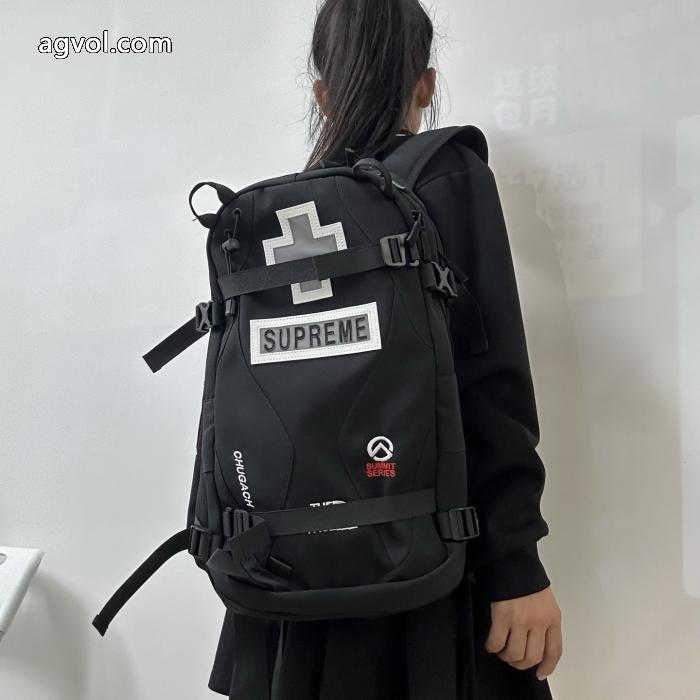 supreme連名北ショルダーバッグ高バージョンアウトドアリュック_0_0