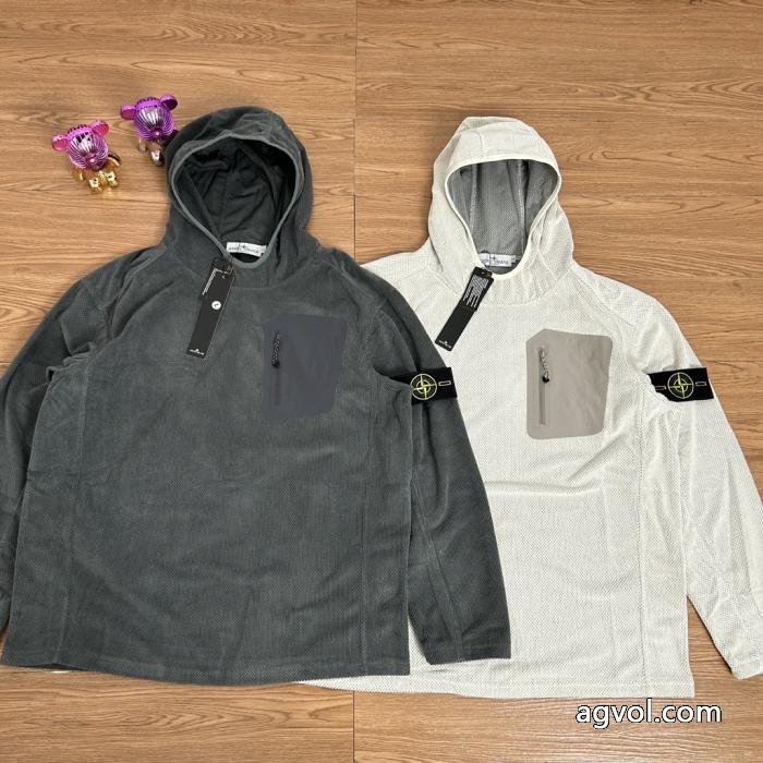 ストーンアイランド Stone Island25ss秋冬の新作フードパーカー_0_0