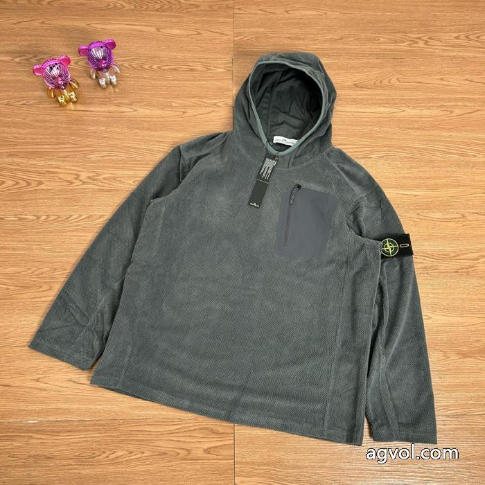 ストーンアイランド Stone Island25ss秋冬の新作フードパーカー_0_3