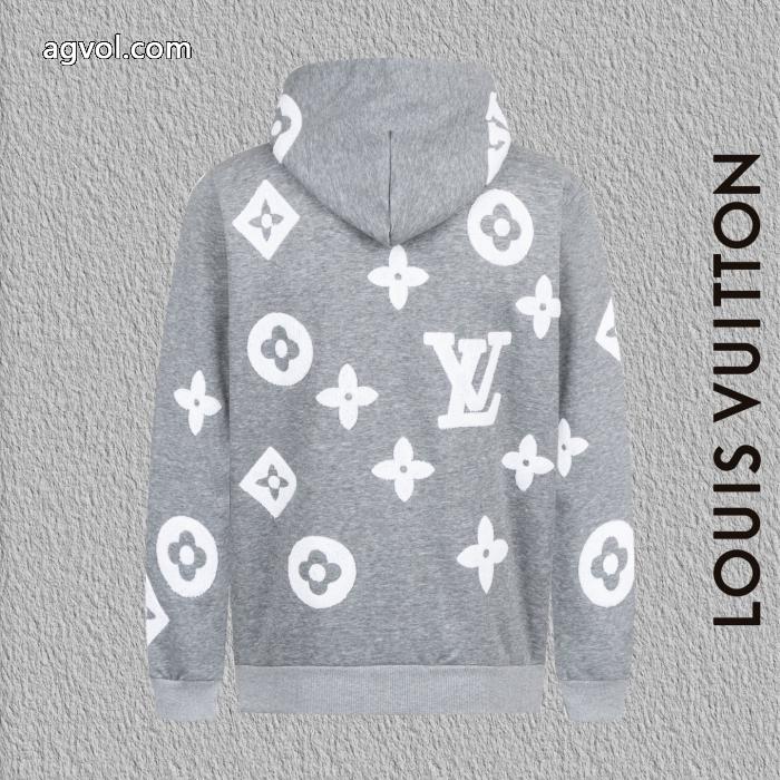 LOUIS VUITTON全身焼花歯ブラシ刺繍ロゴキャップコート_0_1