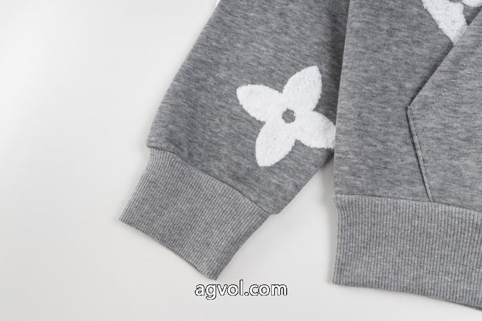 LOUIS VUITTON全身焼花歯ブラシ刺繍ロゴキャップコート_0_5
