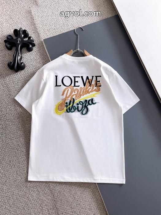 loewe経典ロゴ刺繍工芸重工芸+特殊工芸刺繍男女同型_0_3