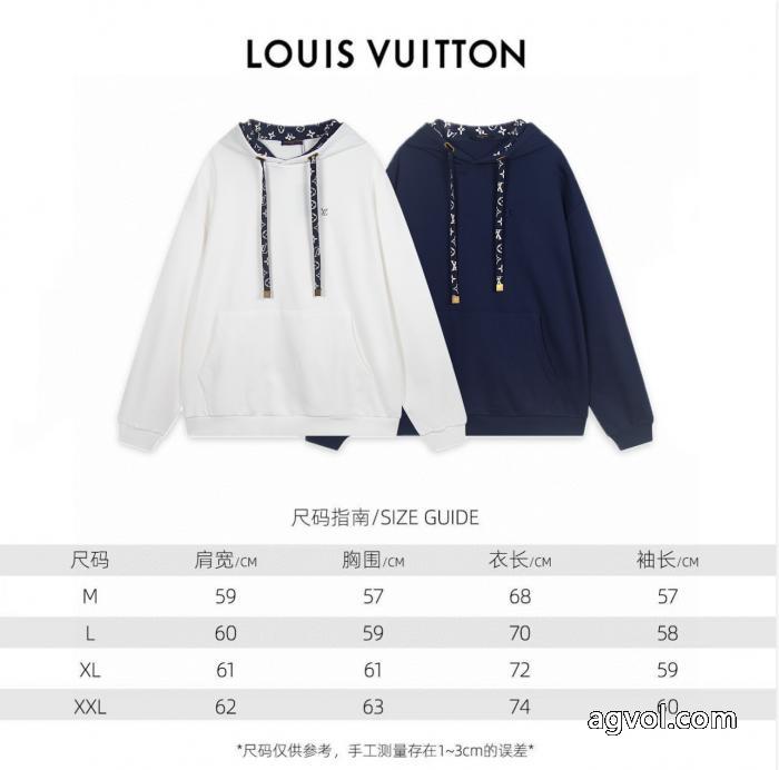 LOUIS VUITTONロゴポケット長袖パーカーコピー数量限定_0_3