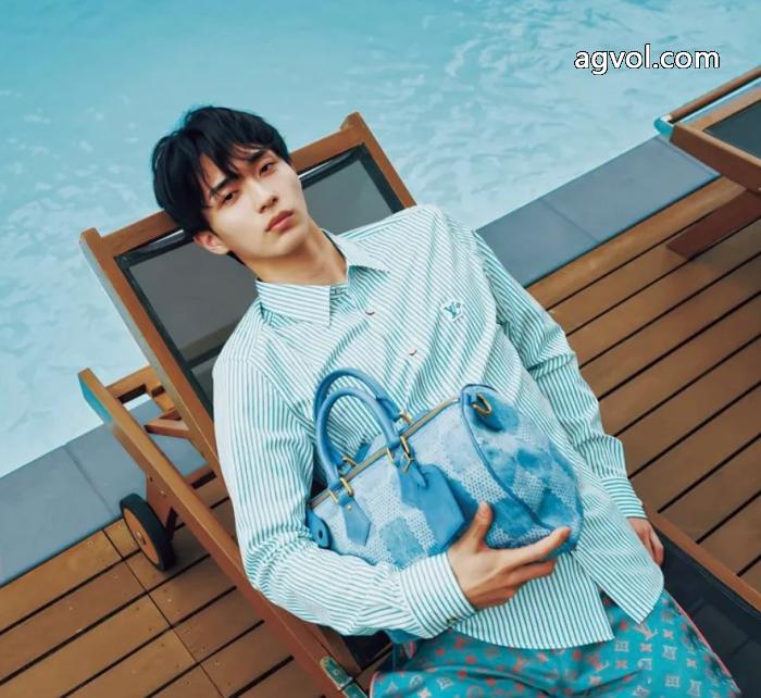Louis Vuitton/新作ストライプコットン系バックル長袖シャツ_0_0