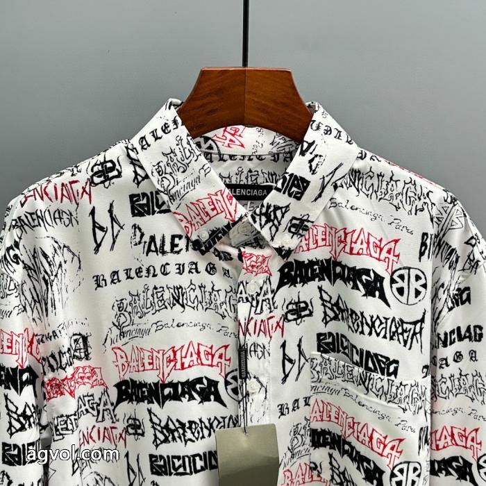 balenciaga冬の最旬スタイルを楽しい高品質長袖シャツ激安 通販 専門_0_2