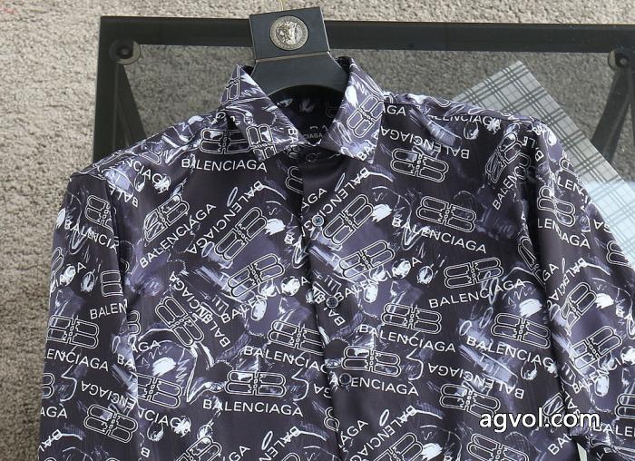 balenciaga在庫数限定NEW!国内完売ブランド コピー 着払い長袖シャツ_0_3