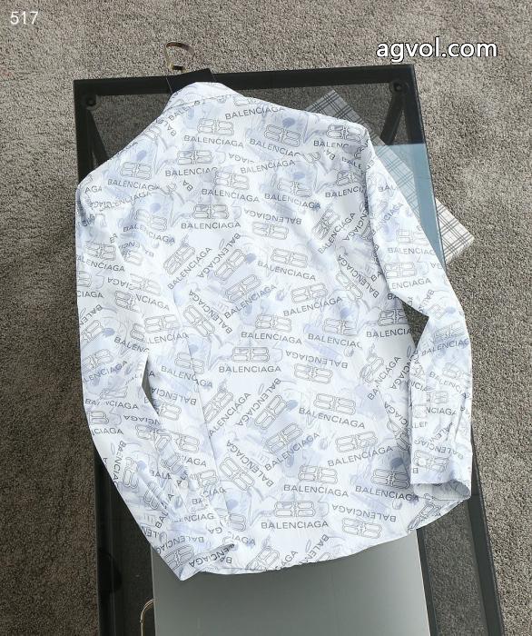 偽 ブランド 希少！取り扱い店舗限定秋冬を感じさせる長袖シャツbalenciaga_0_2