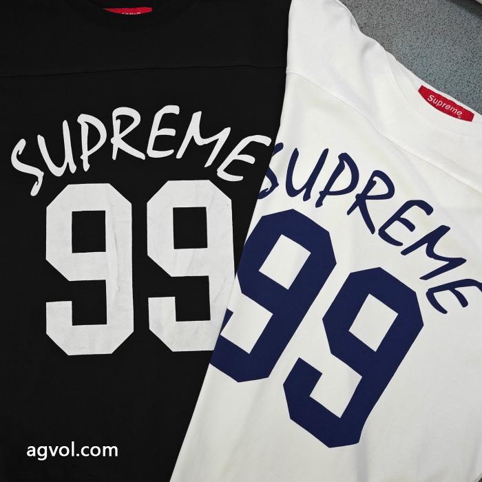 2025新作Supremeクラシック99アルファベットロゴプリントカジュアルカップル長袖Tシャツ_0_4