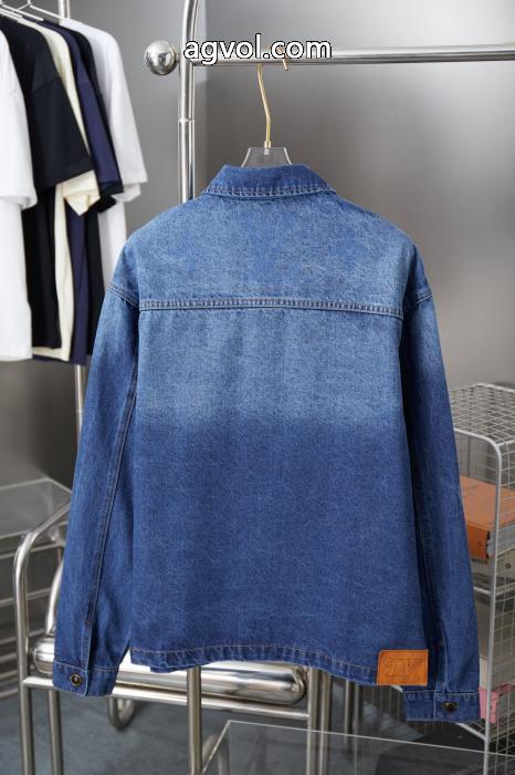 LOUIS VUITTON高バージョン春春モデルジャカードデニムコート_0_0