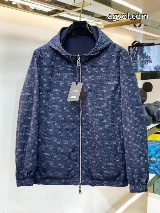 ブランド コピー 安心大人の色味高品質素材ジャケットFENDI_0_0