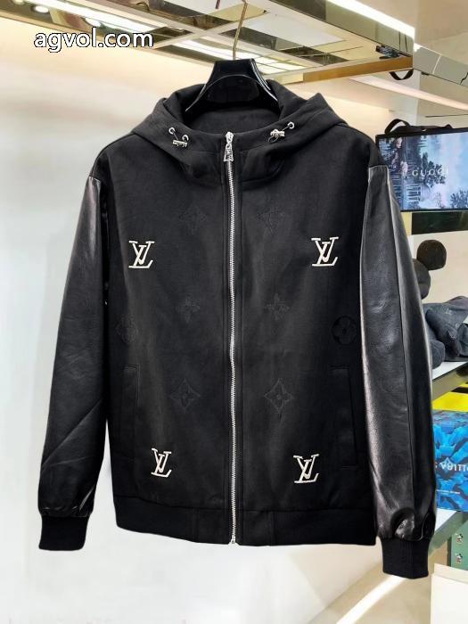 抜け感を出す肌触りの着心地が良く 偽物 ブランド ショップジャケットLOUIS VUITTON_0_3