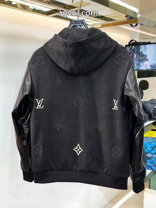 抜け感を出す肌触りの着心地が良く 偽物 ブランド ショップジャケットLOUIS VUITTON_0_4